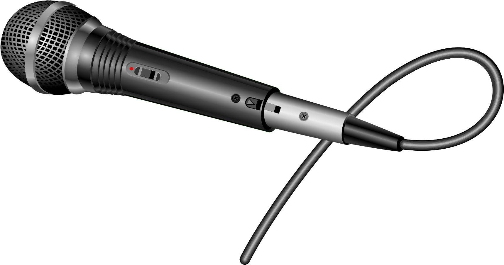 Microphone Audio Clip Art - Microphone Audio Clip Art (2400x1697)