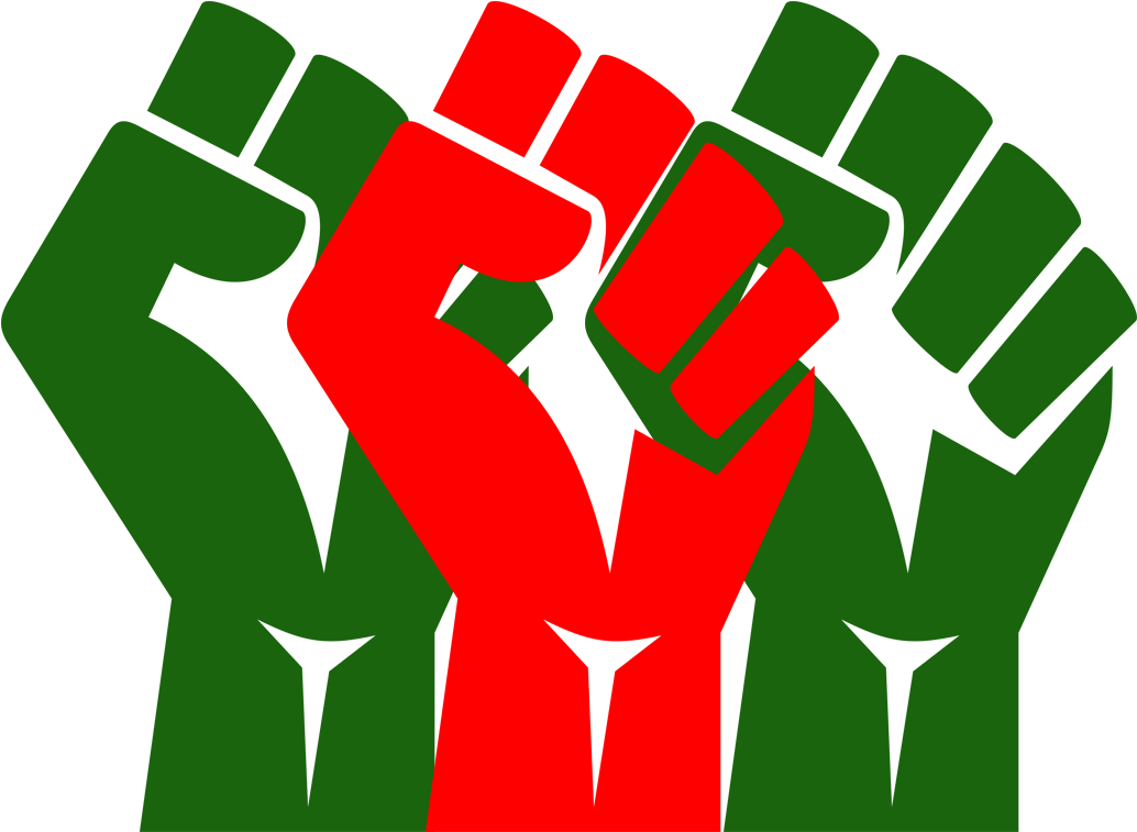 Fist - - Black Panther Fist Logo (1800x900)