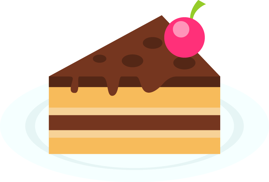 Chocolate Cake Drawing - Cake (877x595)