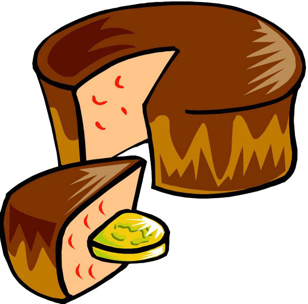 Chocolate Cake Christmas Cake Clip Art - Chocolate Cake Christmas Cake Clip Art (609x600)