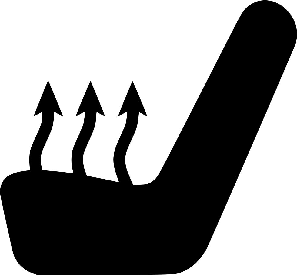 Car Seat Temperature Comments - Car Seat Icon (980x910)