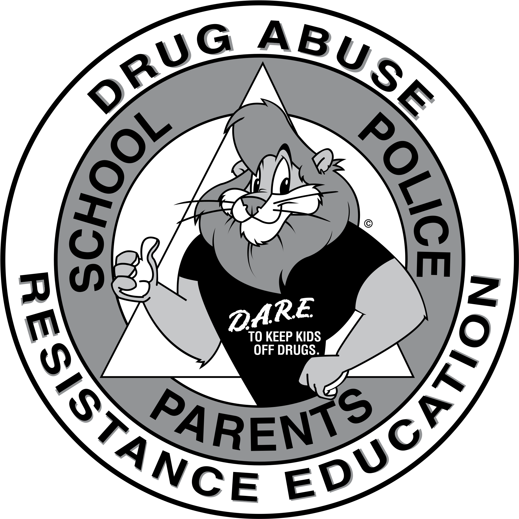 Drug Abuse Resistance Education Logo Png Transparent - Rosa Parks Day February 4 (2400x2400)