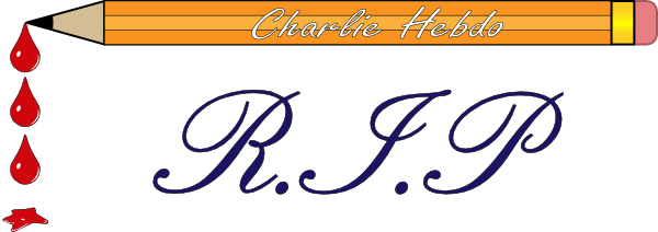 Charlie Hebdo Rip Clip Art - Think Before You React (600x212)