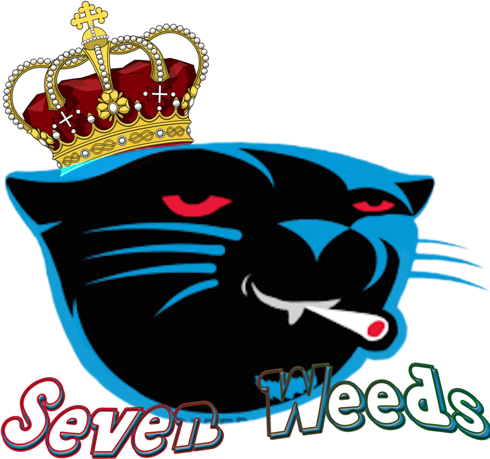 Seven Weeds - Carolina Panthers (1000x1000)