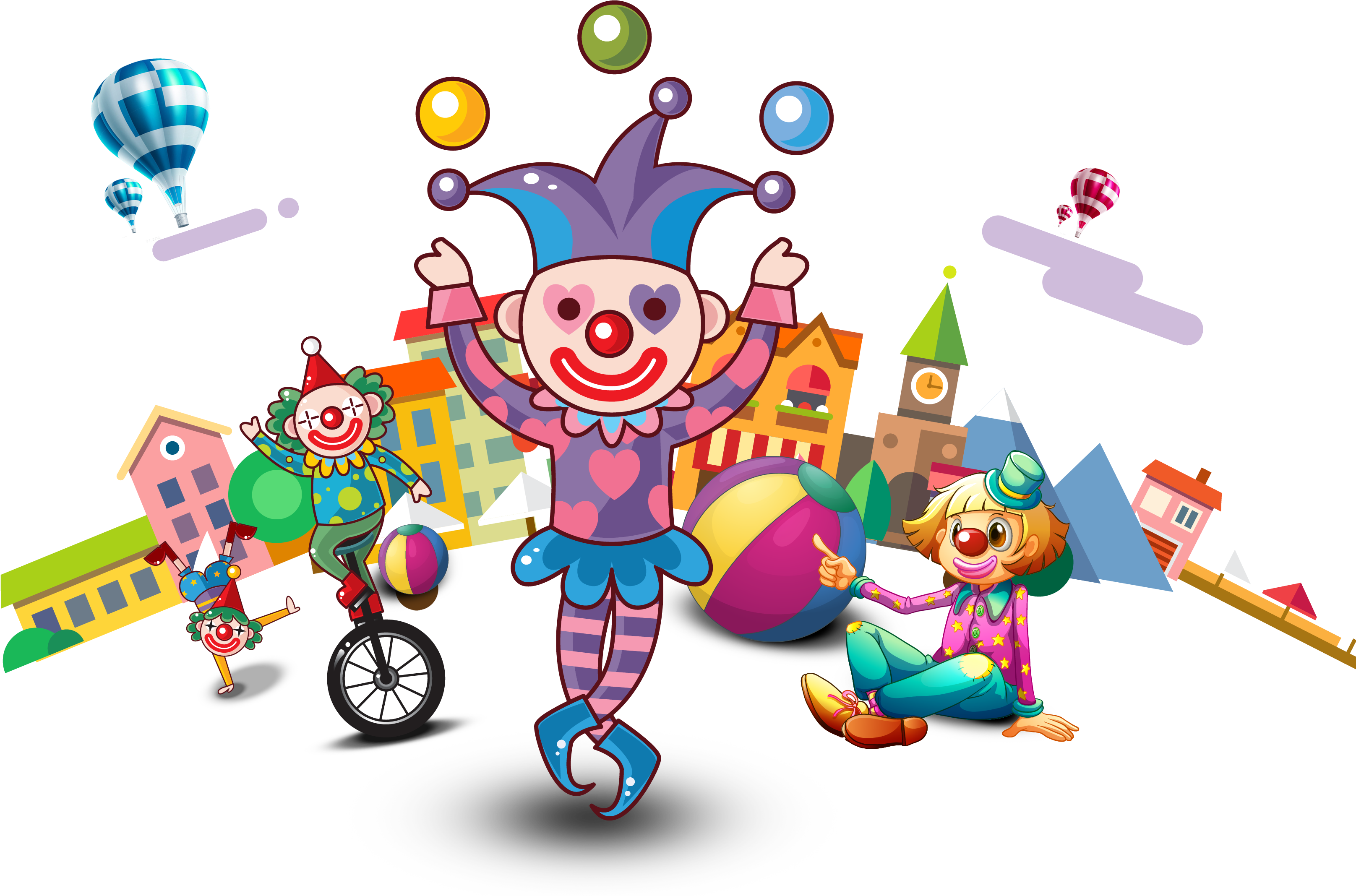 Circus Juggling Clown Performance - Circus Juggling Clown Performance (3496x2242)