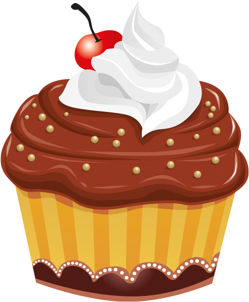 Chocolate Cake Cupcake Chocolate Chip Cookie Profiterole - Chocolate Cake Cupcake Chocolate Chip Cookie Profiterole (500x600)