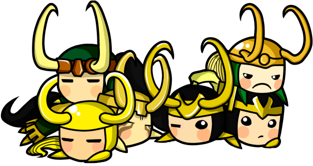 Puddle O' Loki - Cartoon Yellow Puddle Png (630x348)