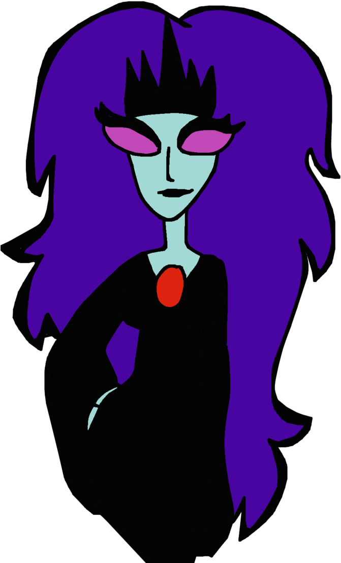 Queen Of The Black Puddle By Bitingsnakes - Illustration (720x1110)