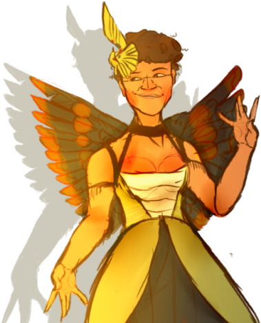 Oh My Enchantress - Illustration (500x478)