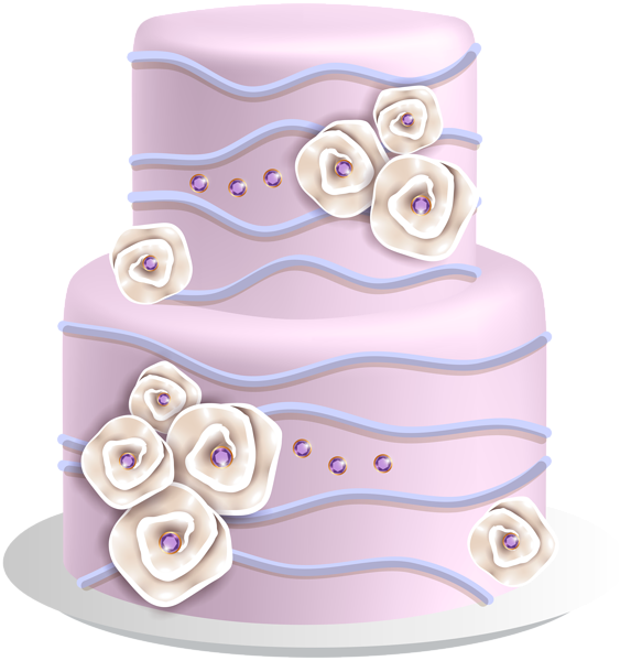 Elegant Cake Png Clip Art Image - Elegant Cake Png (573x600)