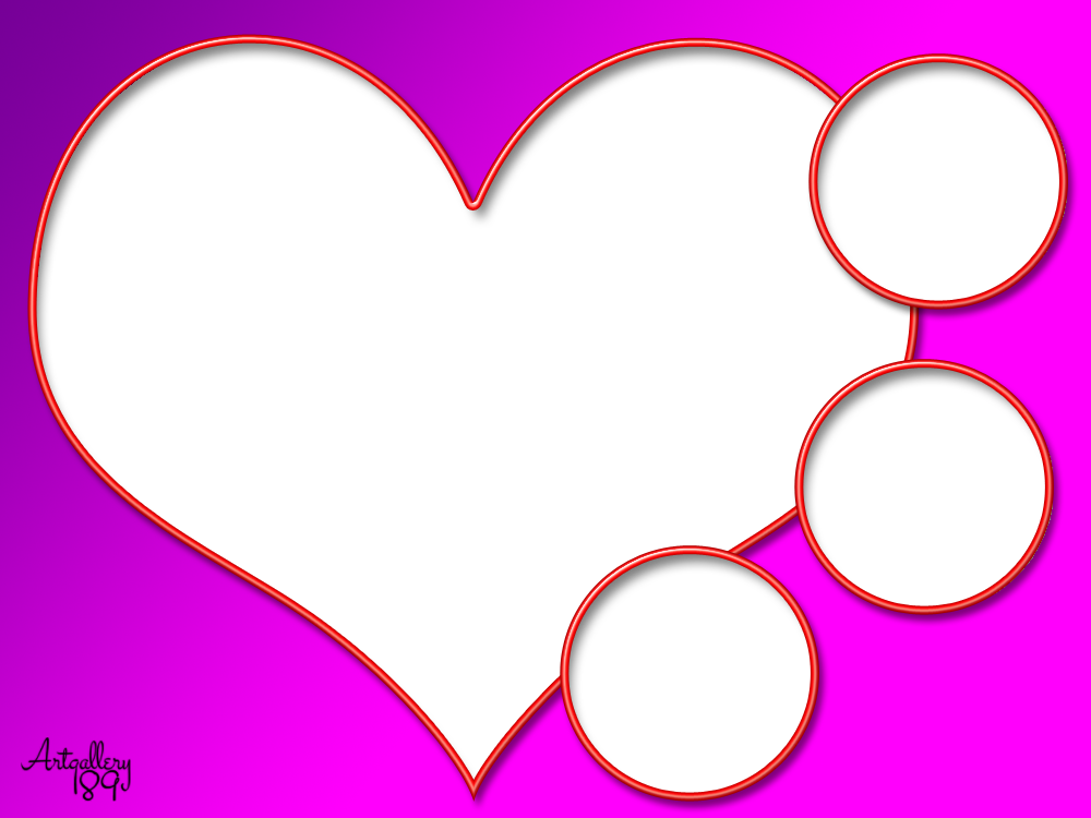 Free Love Frames For Photoshop - Photograph (1000x750)