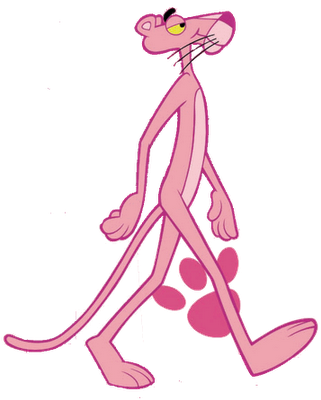 Pink Panther - Pantera Rosa Png (321x400)