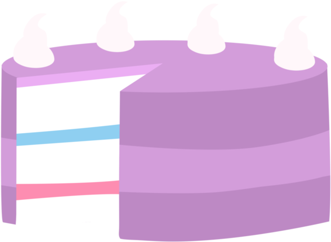 Purple Cake Cutie Mark By Foreshadowart - Place Card (894x894)