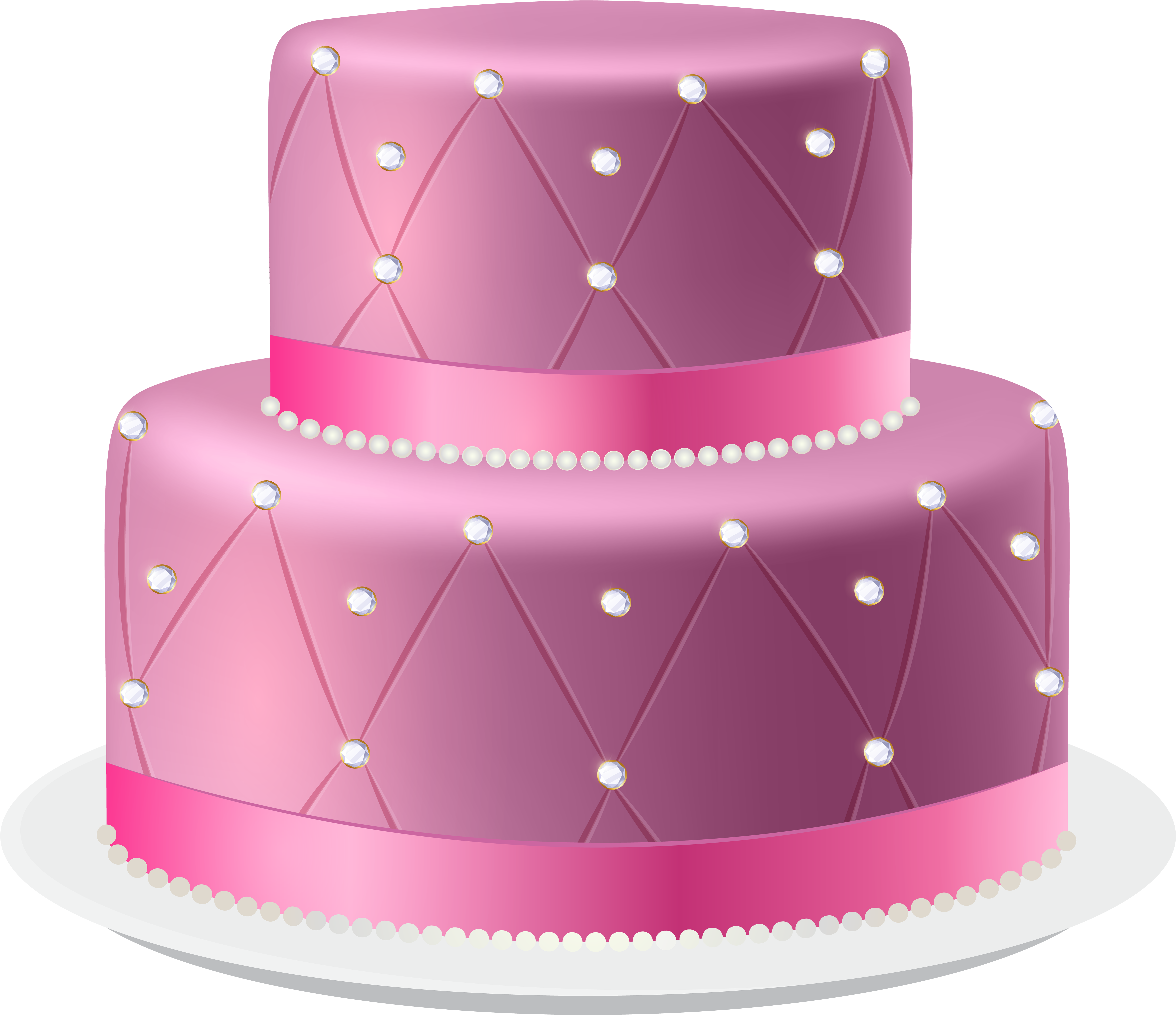 Pink Cake Png Clip Art Imageu200b Gallery Yopriceville - Pink Cake Png Hd (6000x5239)