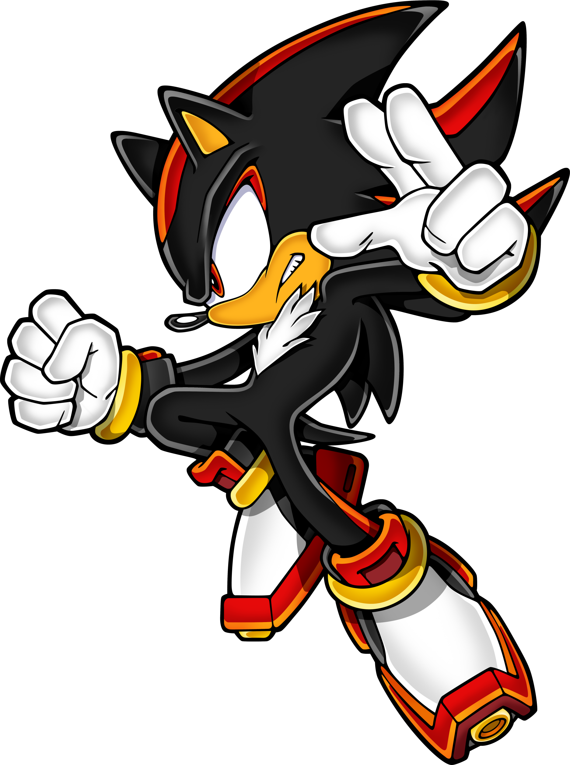 Shadow The Hedgehog - Sonic Free Riders Shadow (1873x2511)