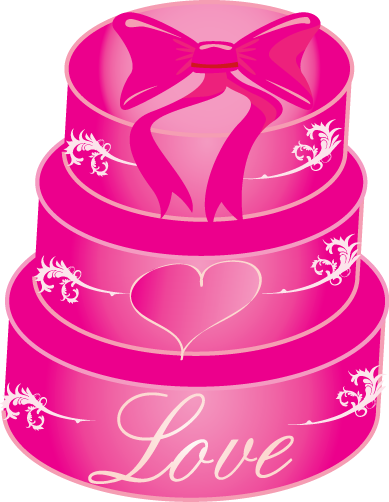 Make A Cake In Adobe Illustrator - Love Heart (389x502)