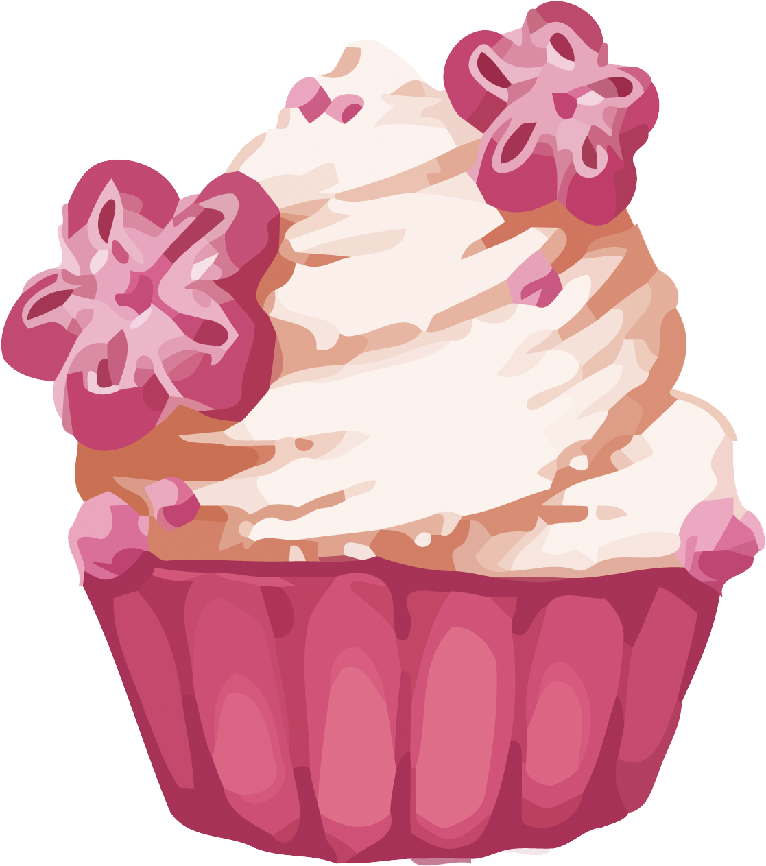 Cupcake Macaron Muffin Pastry - Cake (1500x1566)