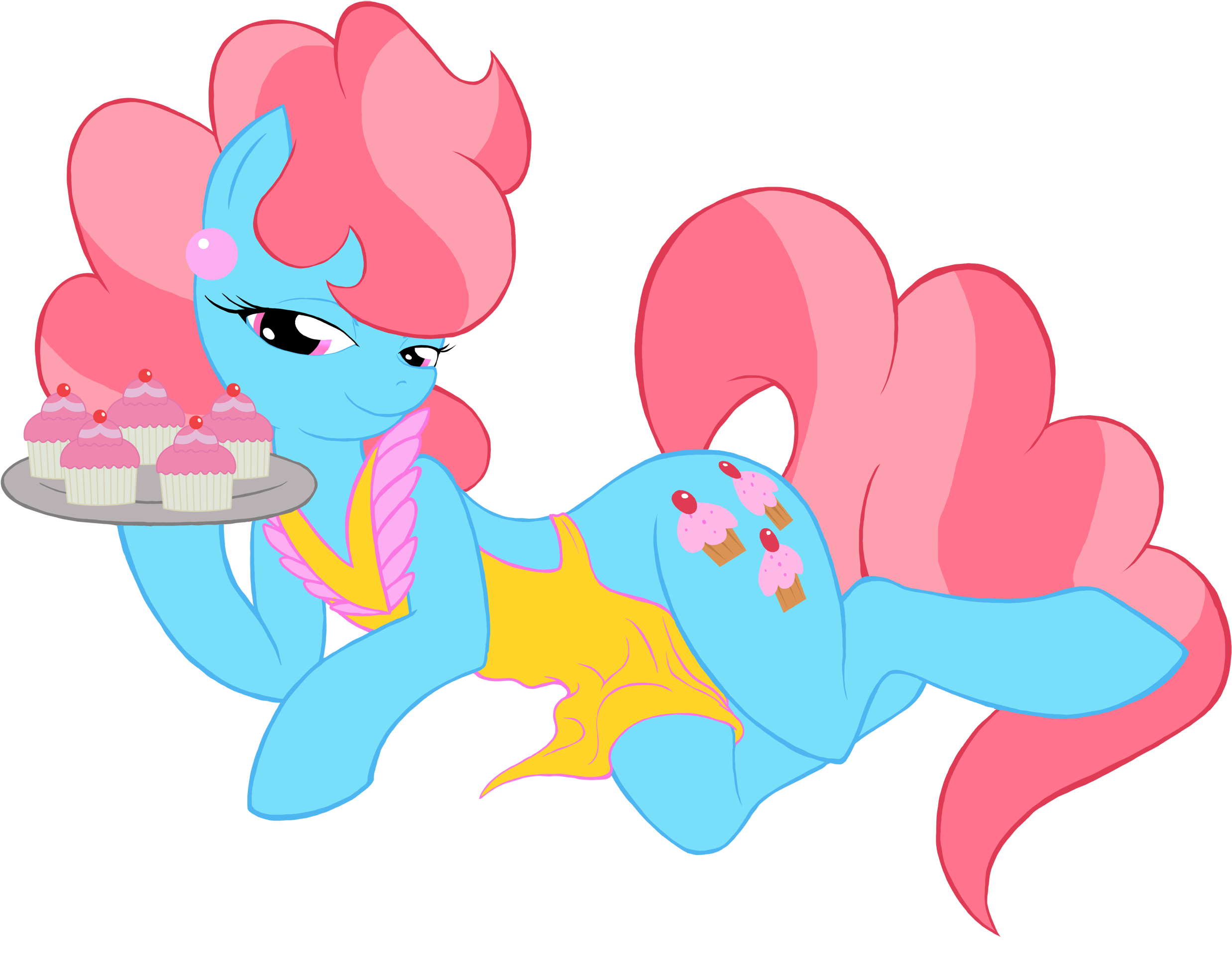 Young Mrs - My Little Pony Mrs Cake (2615x2000)