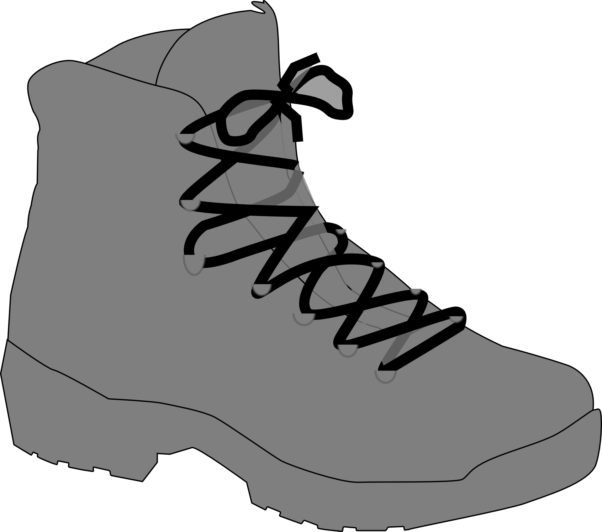 Hiking Boot Clip Art - Hiking Boot Clip Art (1920x1697)