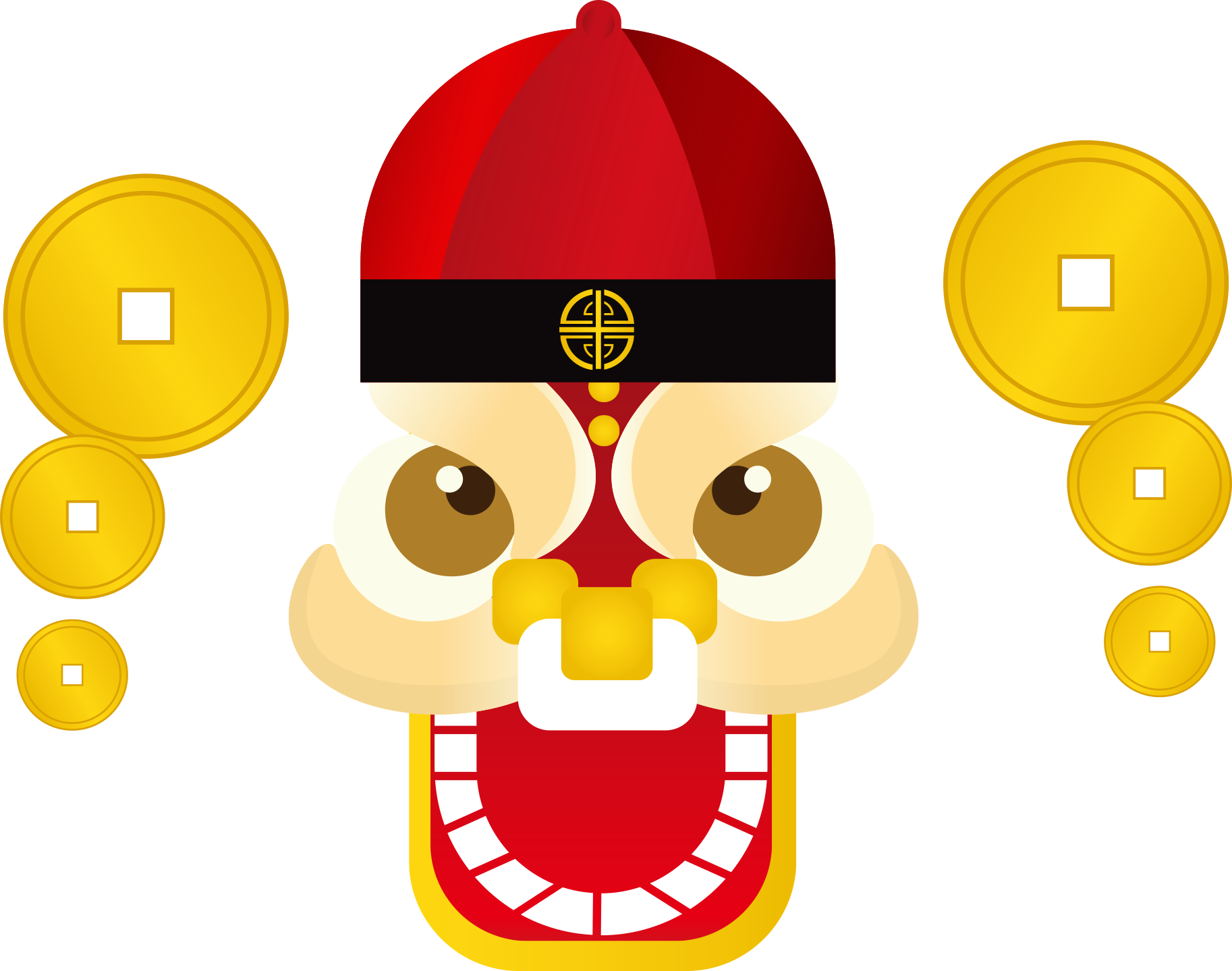 Festival Lion Dance Clip Art - Festival Lion Dance Clip Art (1826x1439)