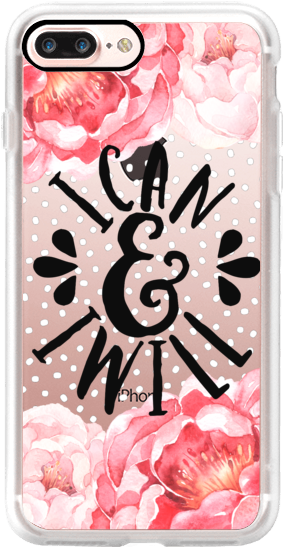 Casetify Iphone 7 Plus Case - Can And I Will Phone Cases (282x560)