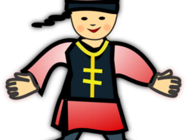 Chinese Clipart Chinese Clothes - Chinese Boy Clip Art (640x480)