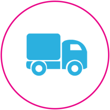 Fast Shipping - Circle (382x382)