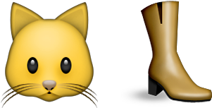 Archive Backgrounds, , Puss In Boots - Katze - Emoji Karte (1000x200)