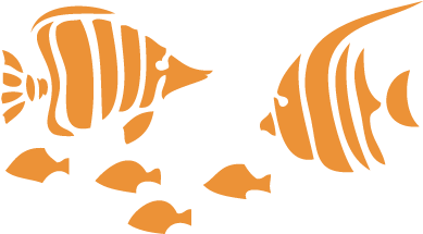 Stencil Aerografia Tattoo Animal 040 Peces (500x500)