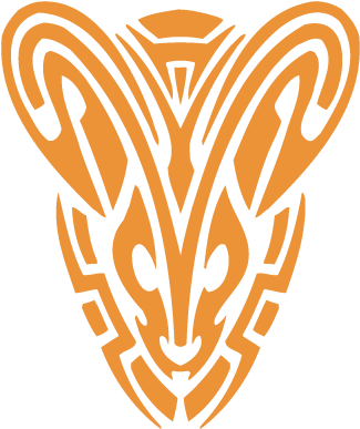Tribal Aquarius Tattoo Designs (500x500)