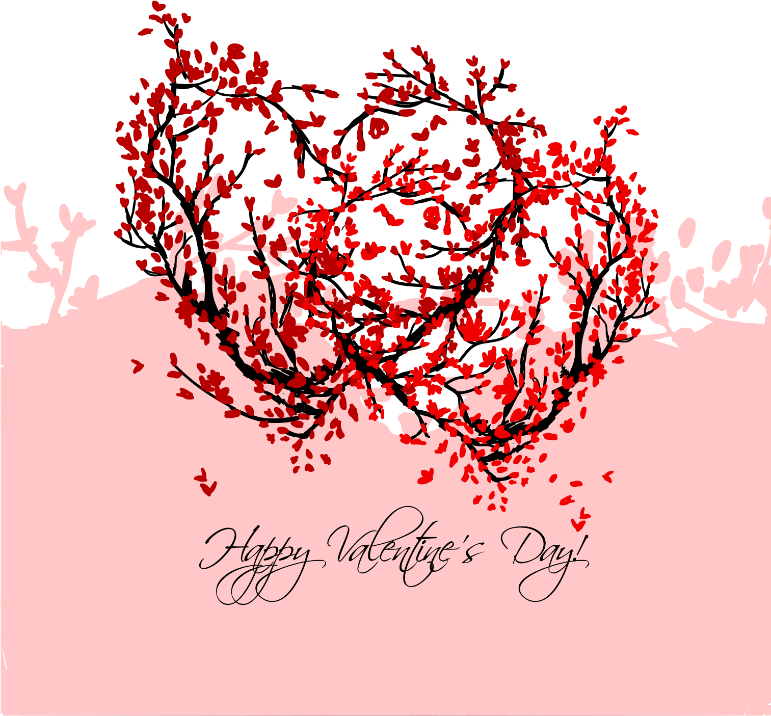 Love Tree Heart Clip Art - Love Tree Heart Clip Art (1512x1630)