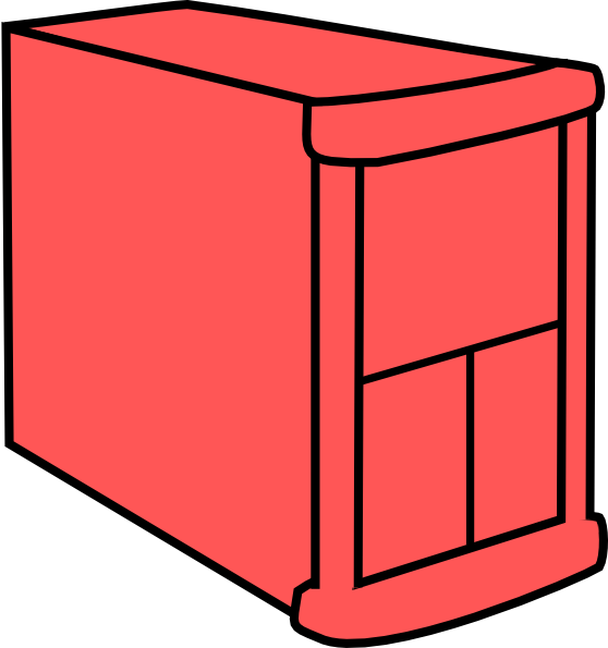 Server Clipart (558x595)