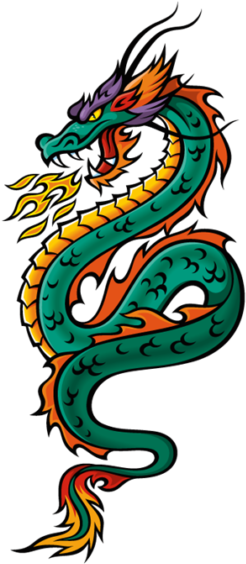 Outside Like This, It Will Give You The Ability To - Green Chinese Dragon Png (258x567)