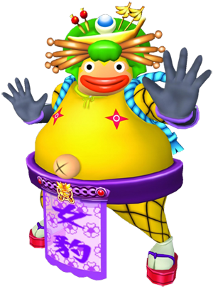 Monkey Yellow/yellow Monkey/ukki Yellow - Ape Escape 3 Boss (300x406)