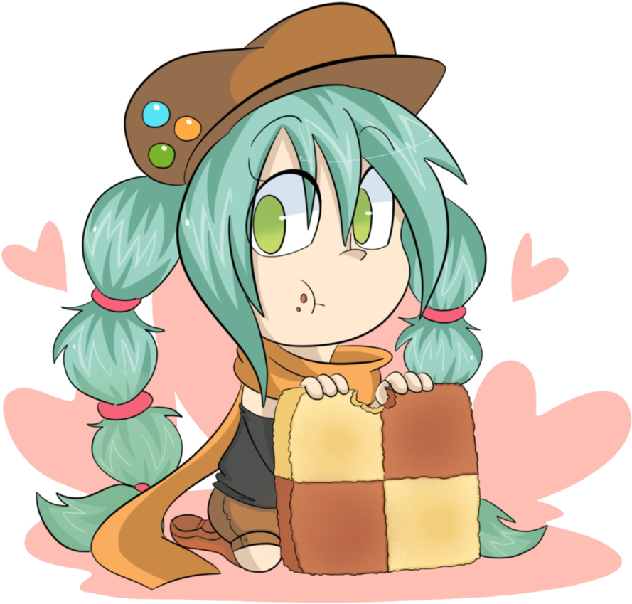 Alpaha With Checkerboard Cookie By Snowy-pizza - Millilitre (914x874)