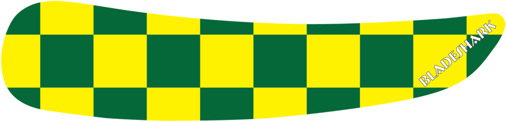 Green/yellow Checkerboard Bladeshark Performance Hockey - Yellow (1023x256)