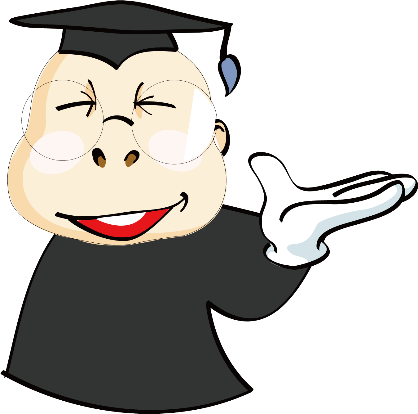 Doctorate Doctor Of Philosophy Cartoon - Doctorate Doctor Of Philosophy Cartoon (1500x1501)