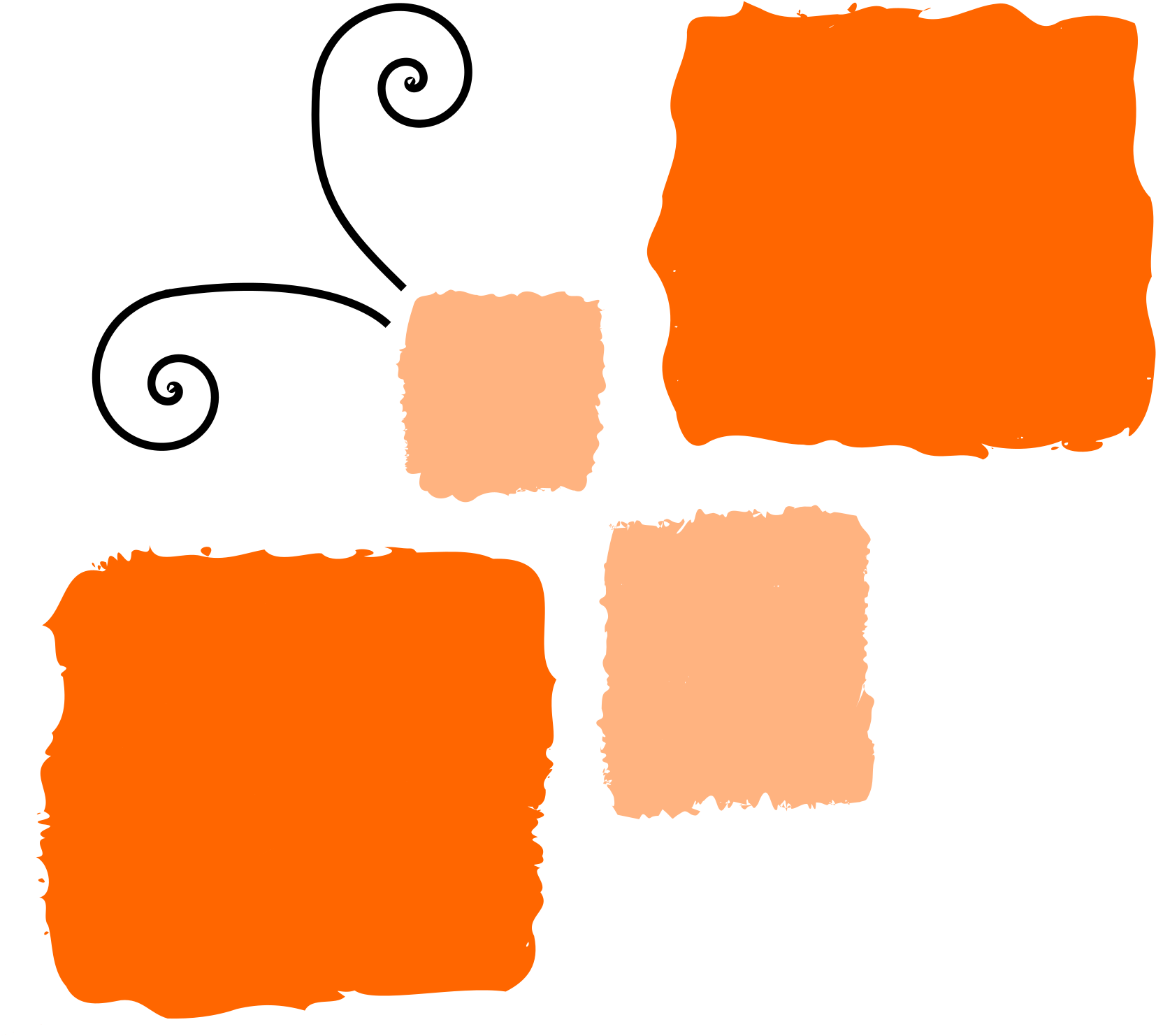 Orange Butterfly Bclipart - Portable Network Graphics (2400x1697)