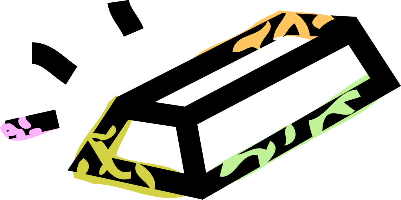 Vector Illustration Of Gold Bar, Gold Precious Metal - Vector Illustration Of Gold Bar, Gold Precious Metal (1399x700)