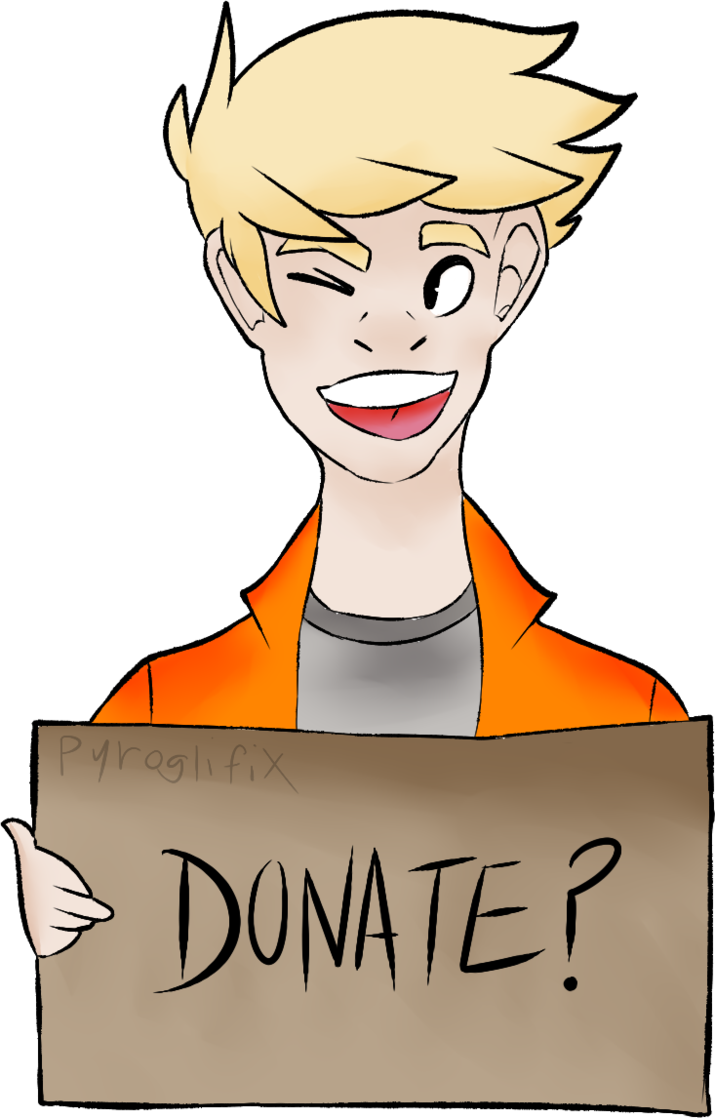 Donation Box Decoration By Pyroglifix - Cartoon (715x1118)