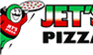 Jet's Pizza Donation Box Sponsor Logo Small - Jet's Pizza Logo (380x400)