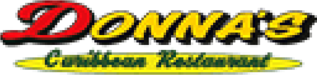 Donna's Caribbean Restaurant Donation Box Sponsor Logo - Fictional Character (1130x500)