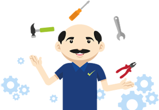 Garage Door Repair Services - Cartoon (811x225)