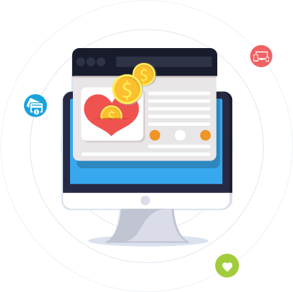 Anyone Can Make One Time Or Recurring Donations Across - Anyone Can Make One Time Or Recurring Donations Across (414x413)