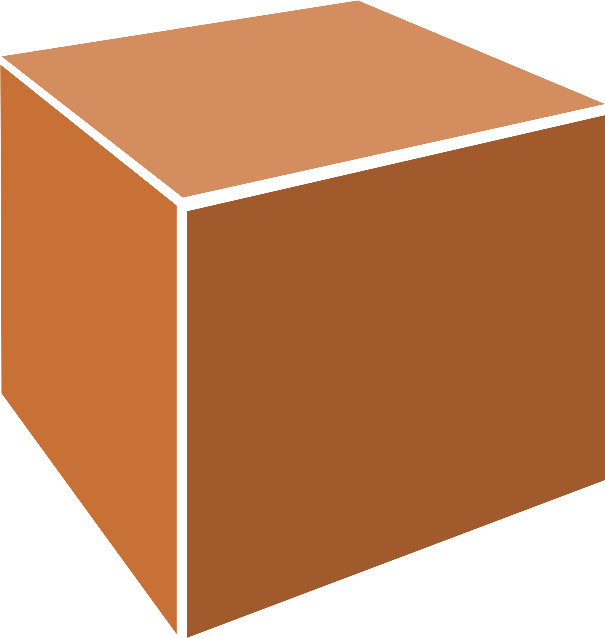 Box - Sqaer Box 3d Png (2400x2400)