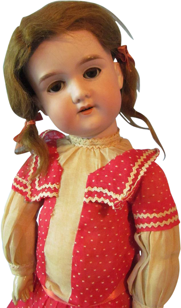 Darling 18" Antique German Bisque Child Doll, Floradora - Figurine (1023x1023)
