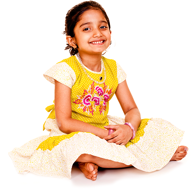 India Girl Child Ethnic Group Photography - Indian Small Girl Png (662x650)