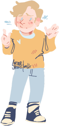 Sweet Boy Theo - Cartoon (540x540)