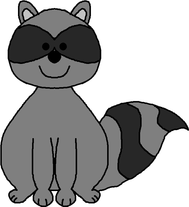 Raccoon Clip Art - Clip Art (661x718)