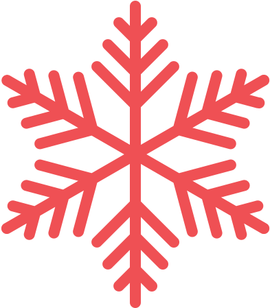 Snowflake Icon - Desenho Floco De Neve (512x512)